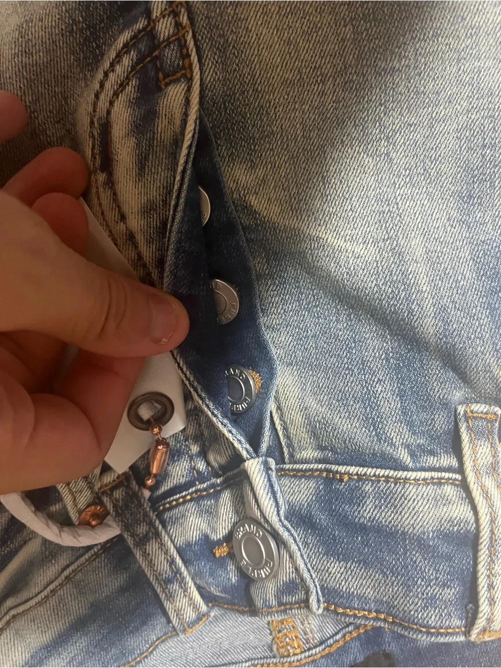 Blue Jeans Size 28 Purple Brand